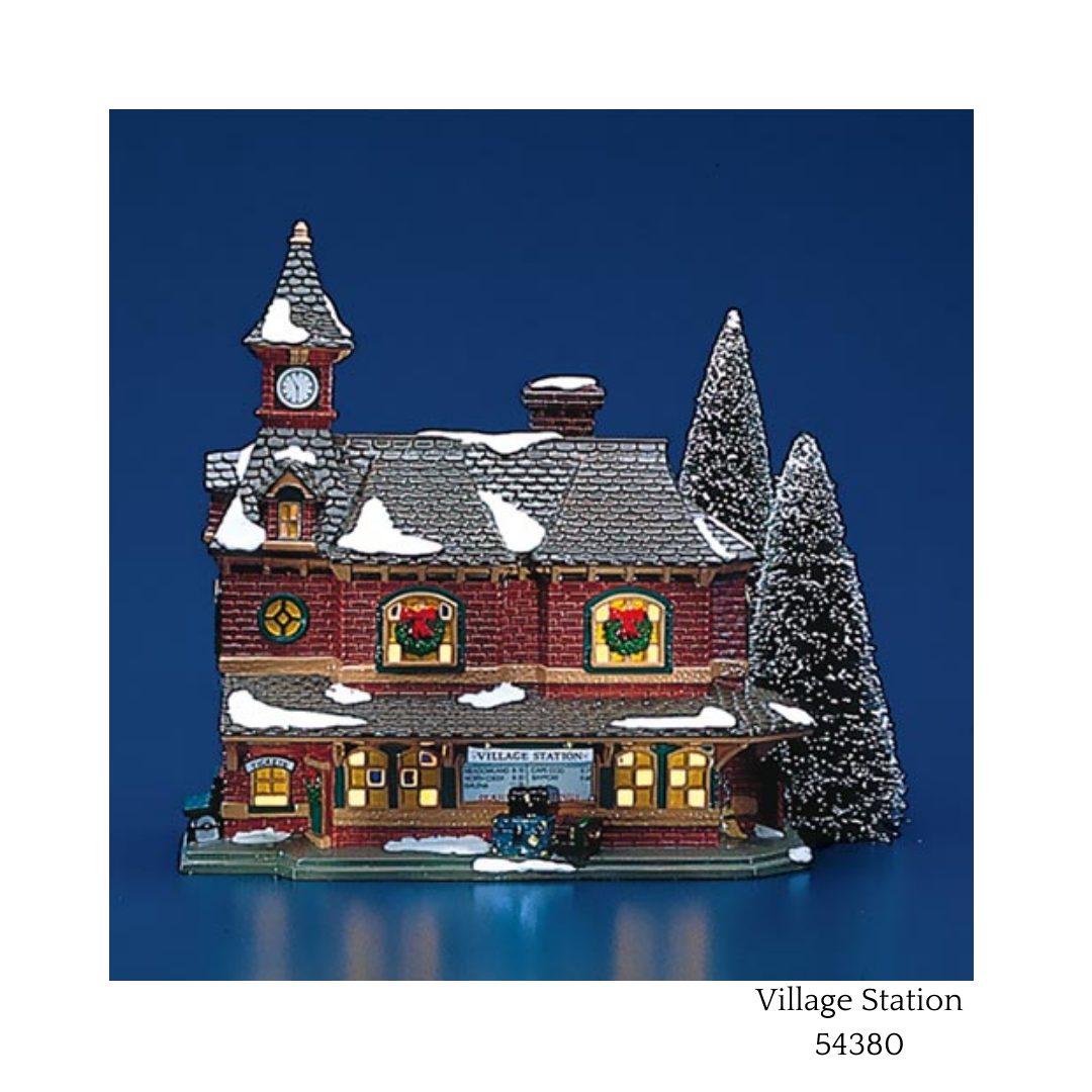 54380 Department 56 Snow Village Village Station HOFFMAN'S Limited